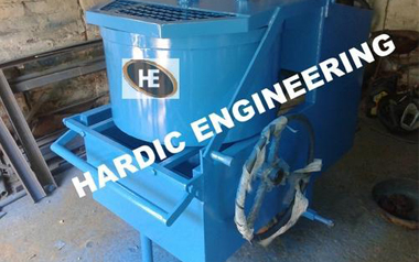 Semi Laboratory Concrete Pan Mixer